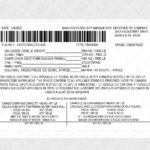 Custom Replica VIN Label Sticker for TRAILER Keystone