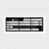 Custom VIN Sticker for Chrysler 1980+ 4187919 Replacement Replica Label