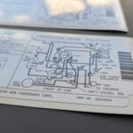 Emission Sticker for GM Label 22539293 Replacement Custom Replica